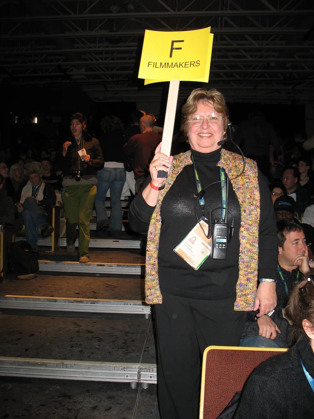  Getting seated for the Awards Ceremony 