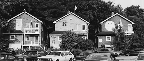  Hippie houses just before demolition. Cleveland Press Collection 