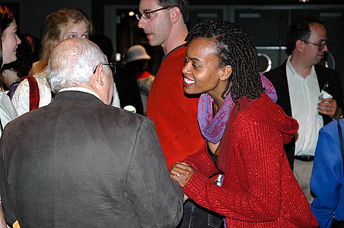  Allan Pinsker bombarded by fans 