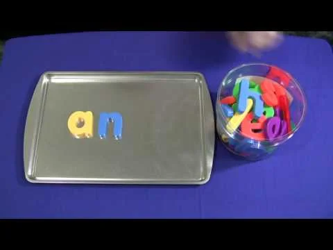 Cookie sheet + magnetic letters