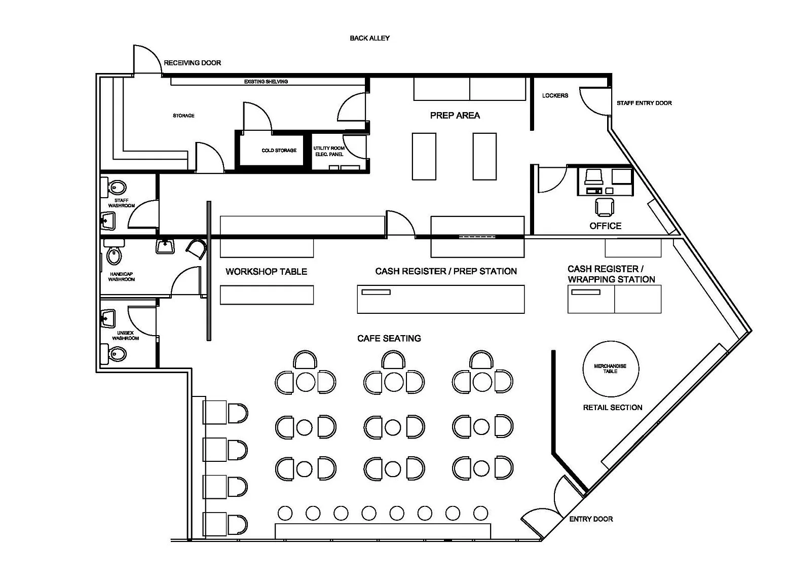 FURNITURE PLANAutoCad
