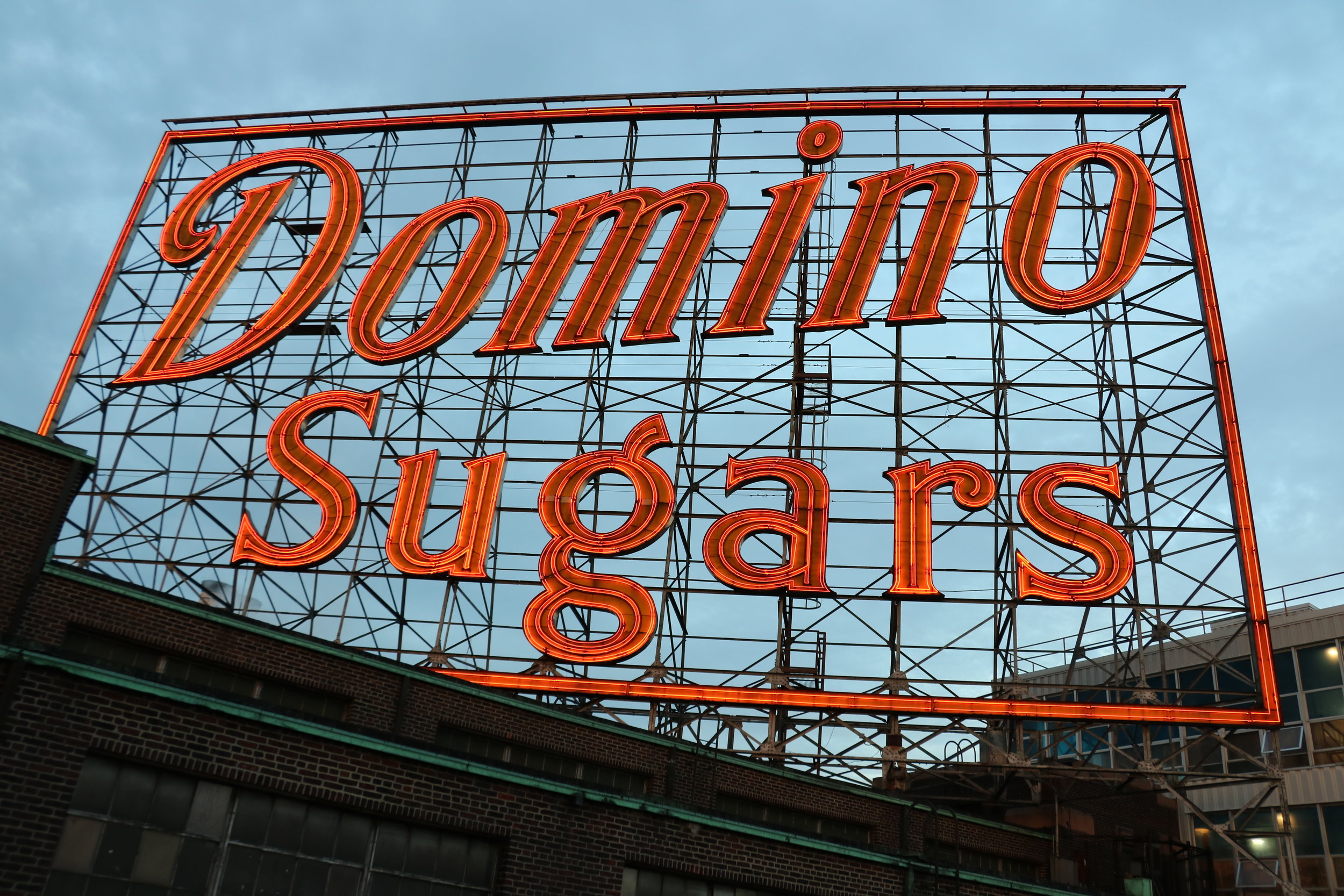 The Domino Sugars Sign 