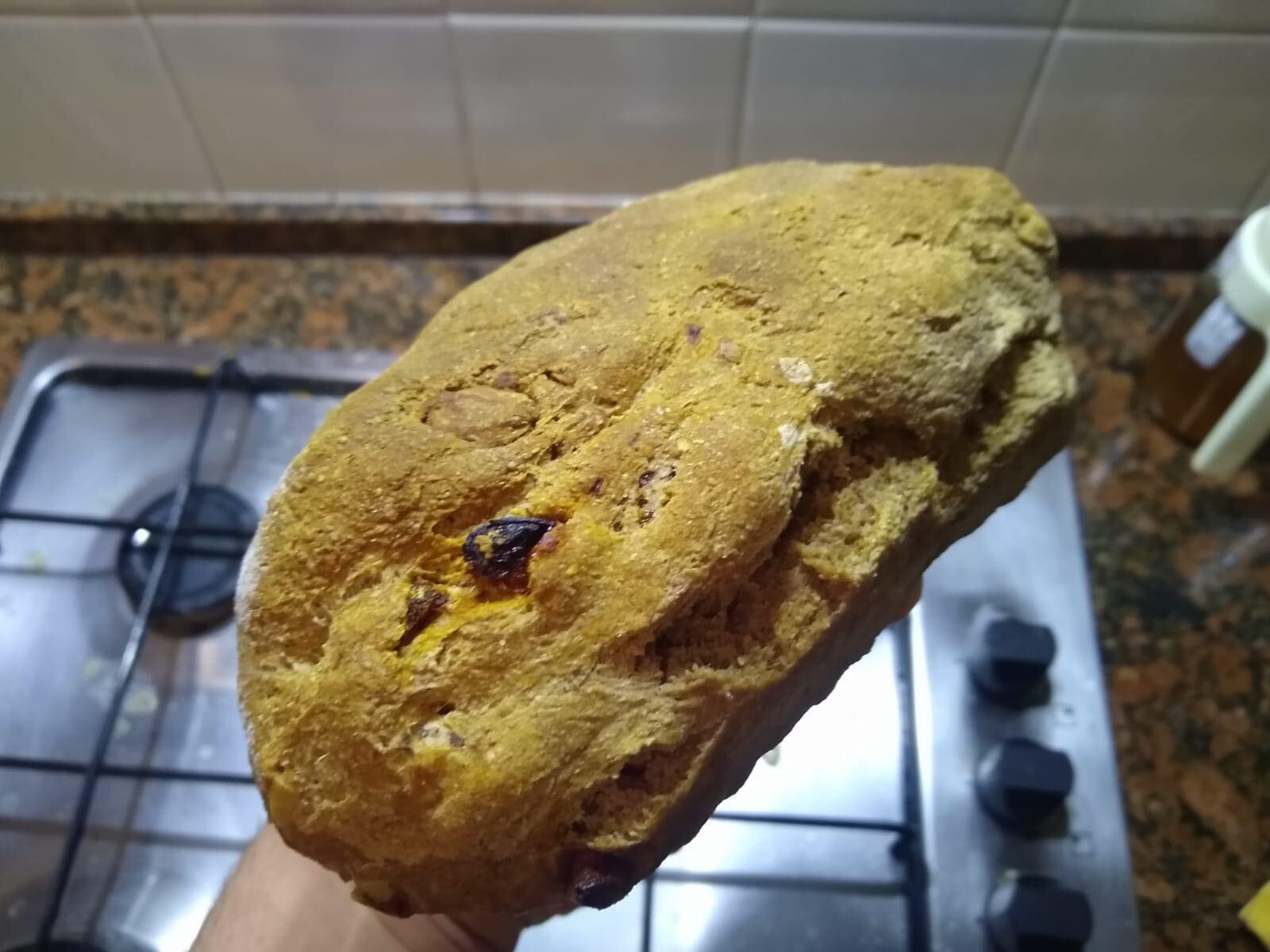 Goji Berry/Brazilian Nut Bread From Scratch. By: Jordan Ring.