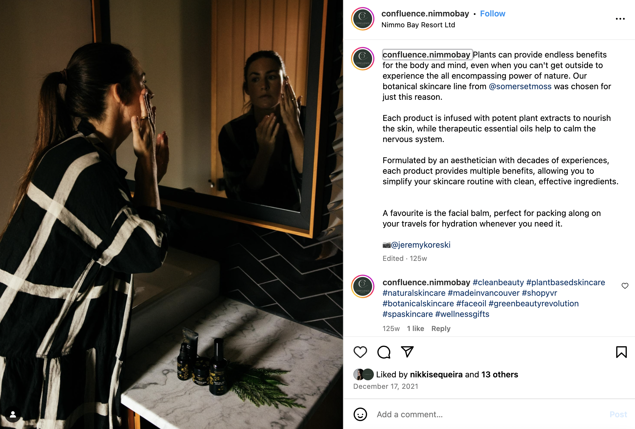 instagram copywriting