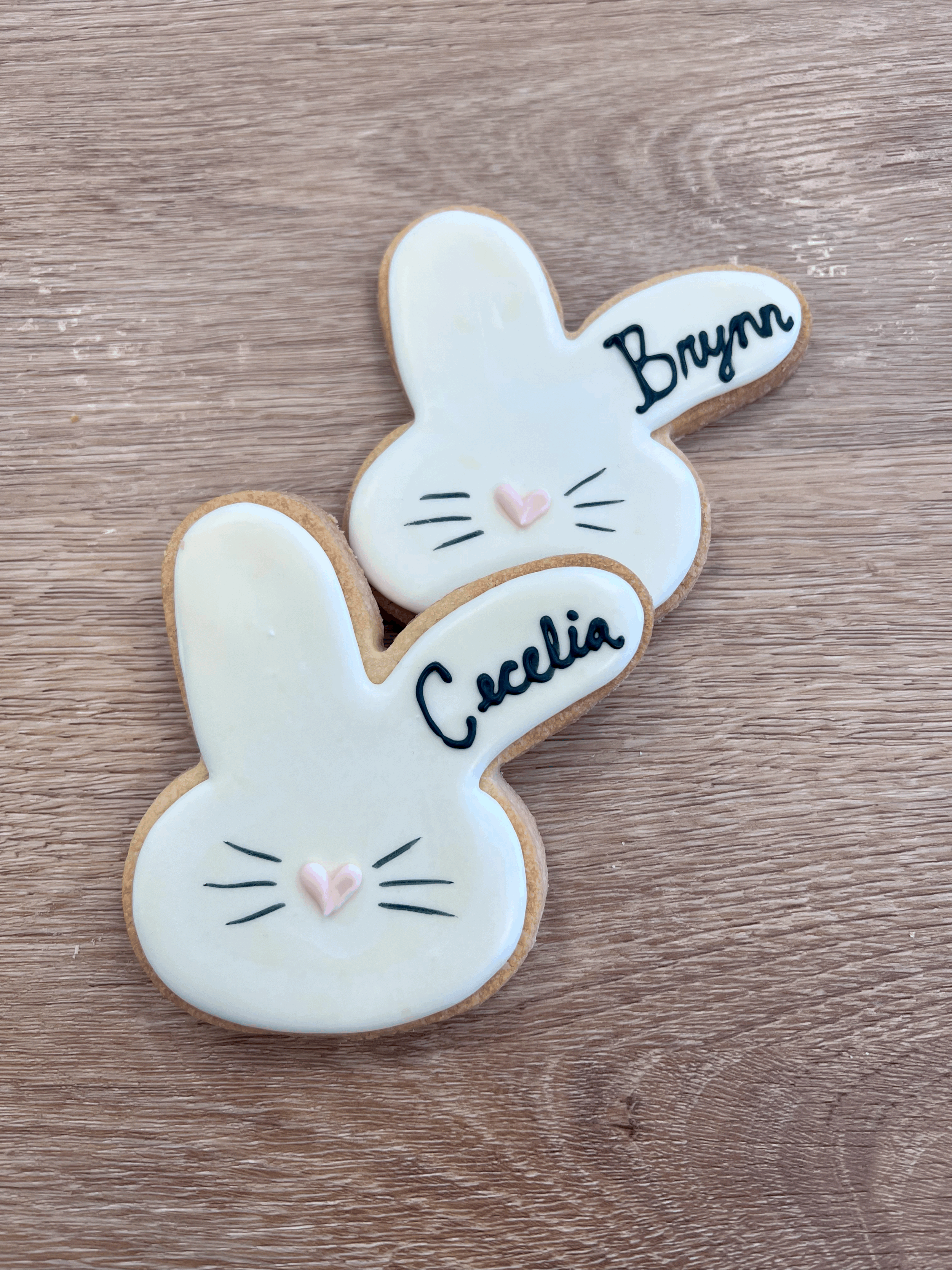 Easter Egg Name Sugar Cookies