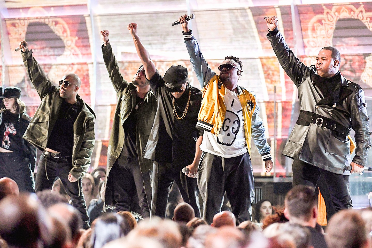 A Tribe Called Quest performed "We The People" at the 59th GRAMMY Awards in 2017.
