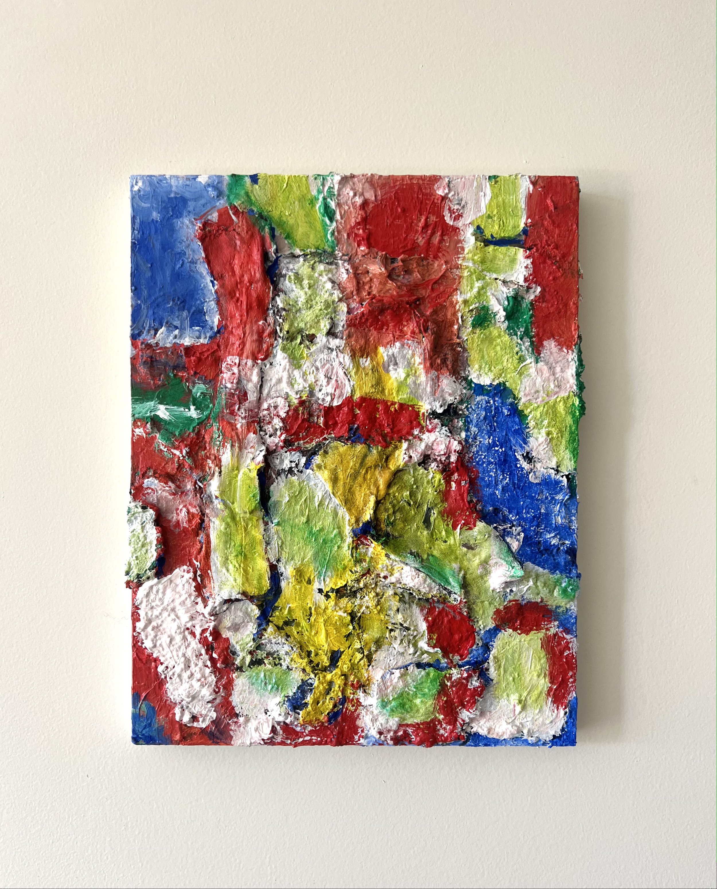 Candy Keystone 2025 Acrylic, Papier-mâché, Fabric on Wood