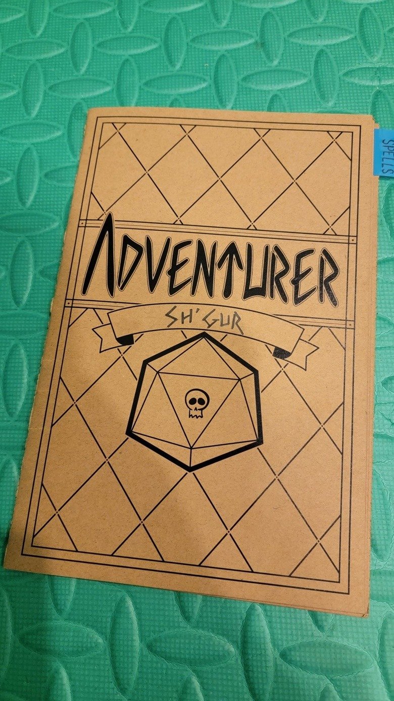   Adventurer Booklet    D&amp;D 5e Thematic Character Sheet Booklet  