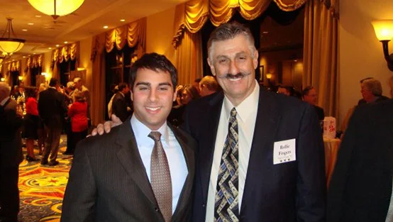 Anthony Abdelahad and Rollie Fingers at the Cal Ripken, Sr. Foundation 2009 Aspire Gala.