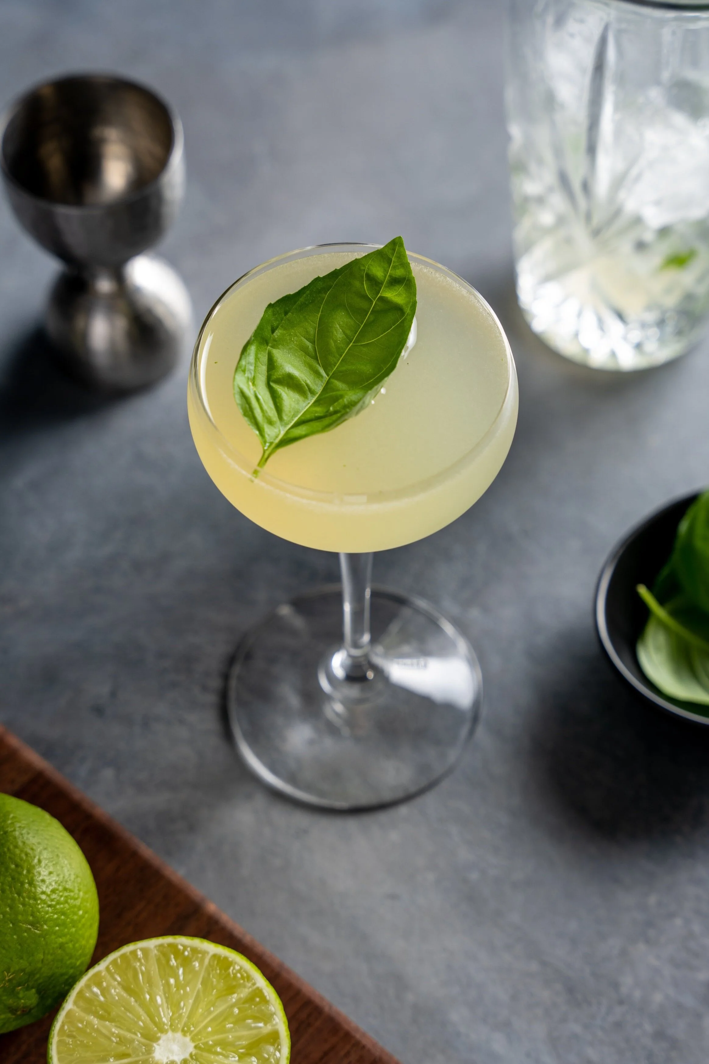 Basil Gimlet — HighProof Preacher