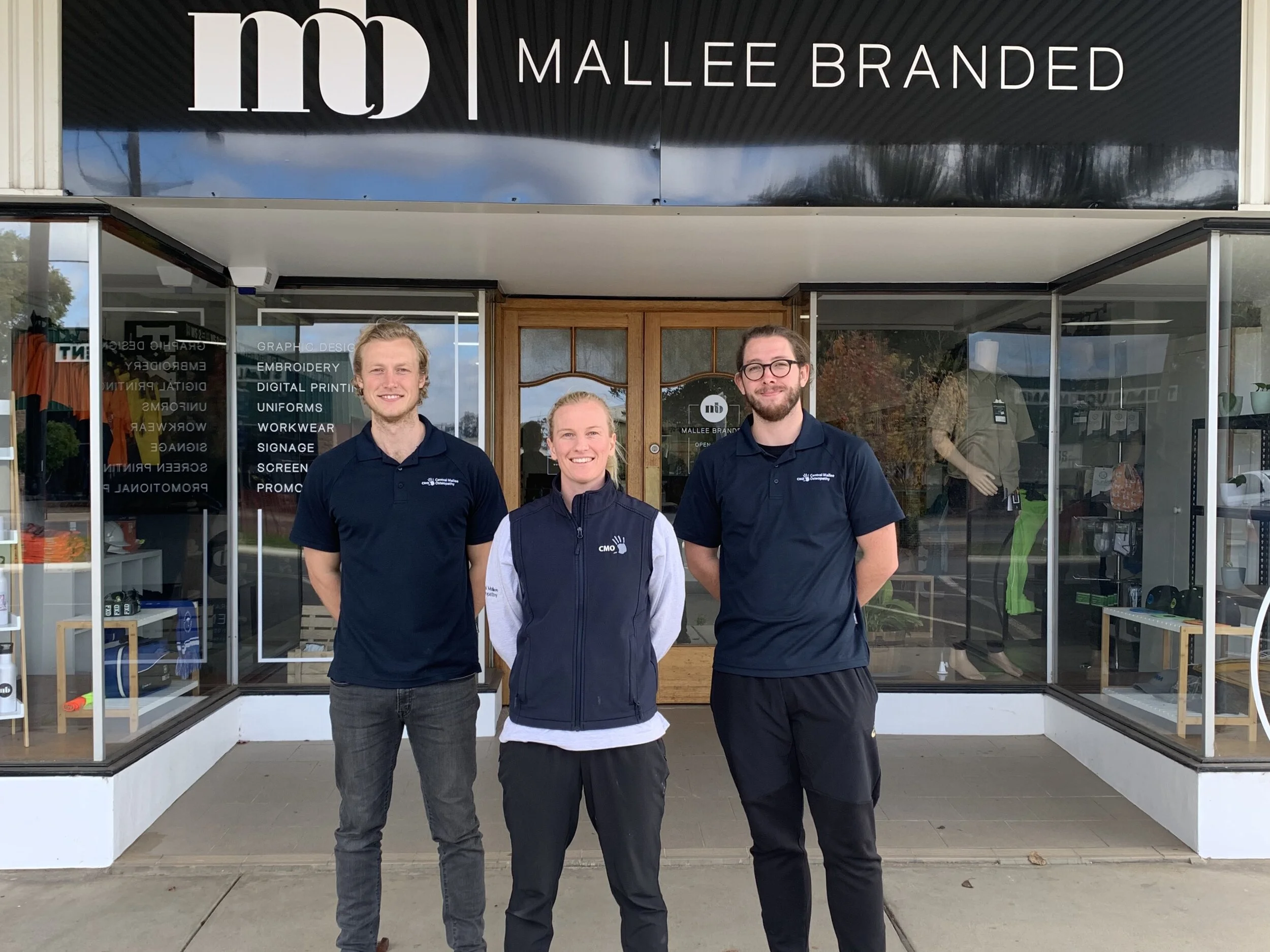 Jake, Louise &amp; Lachlan, Birchip Outreach