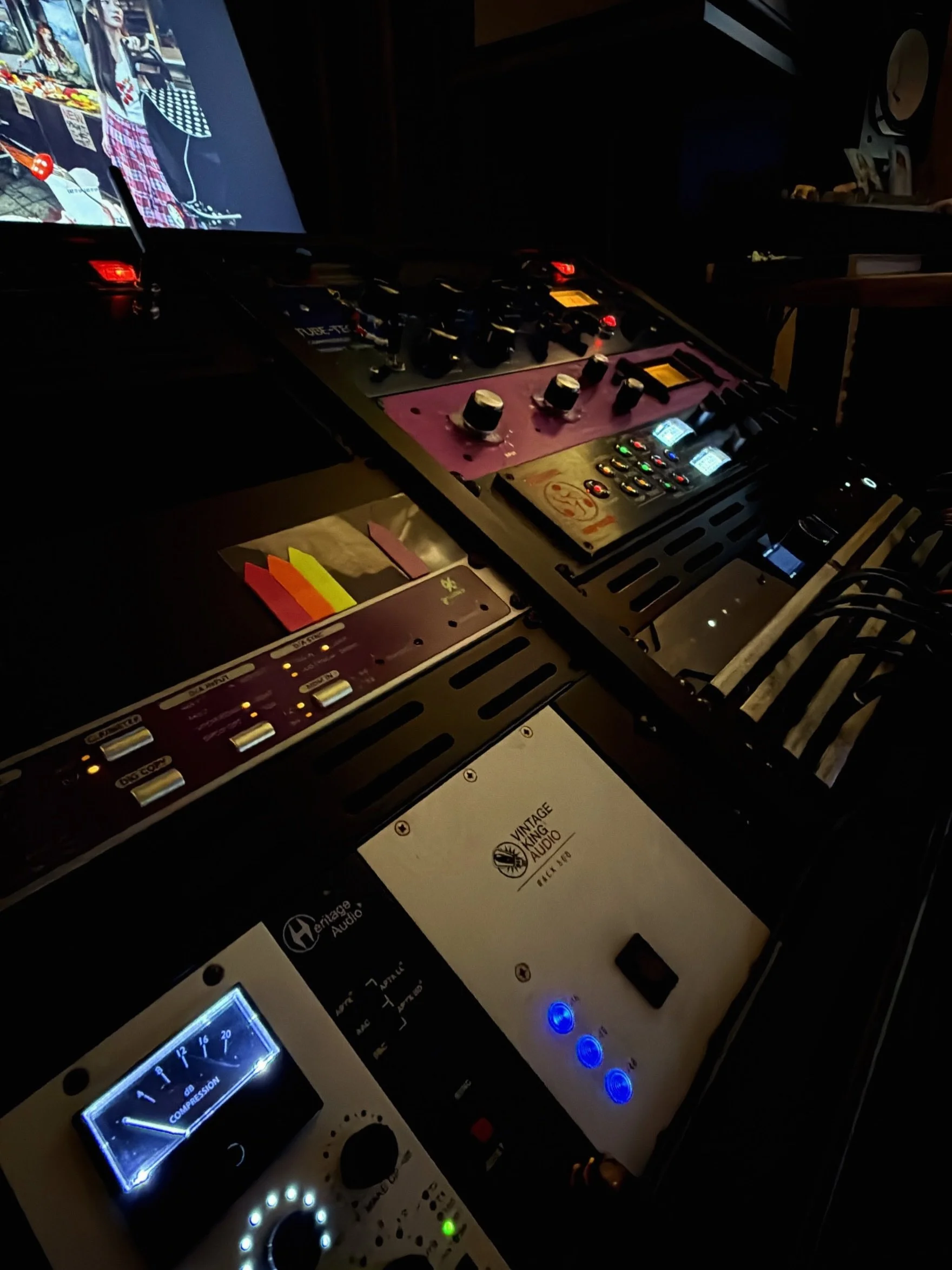 Completed Phase 1 for the new hybrid system. I&rsquo;ve been mixing in the box for the past few months to challenge and recalibrate myself. Went back to the @dangerousmusic as the hub of my mix bus, and the @wesaudio Dione on the drum bus. Can&rsquo;
