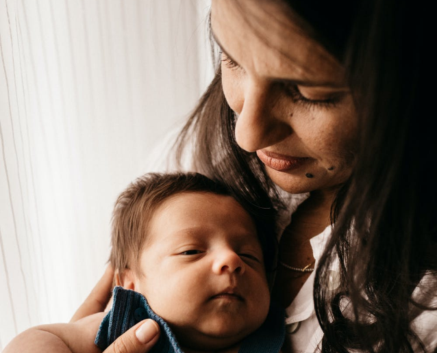 The mum who started a family, whilst living away from her own.