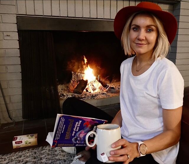 This is what I need right now.
Ten minutes of reading Glennon Doyle in front of the fire with a @redsealnz relaxing tea, because I&rsquo;ve been wound up today over a few things.
I know I go on about self-care in motherhood &amp; it&rsquo;s something