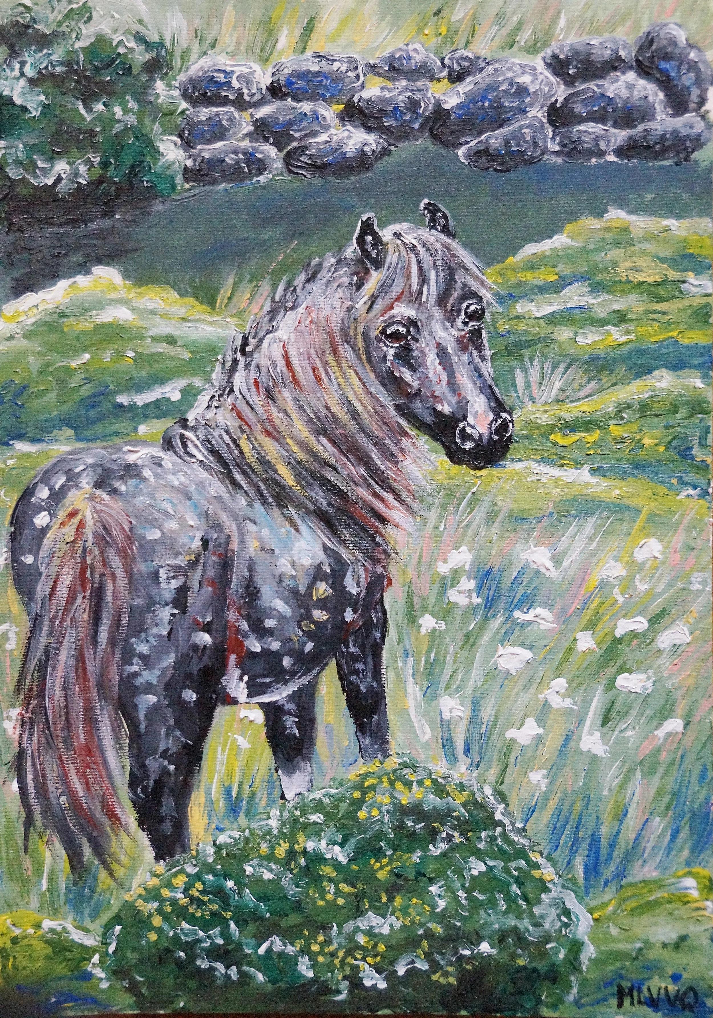 "Variation on Cotton Grass" - 180€