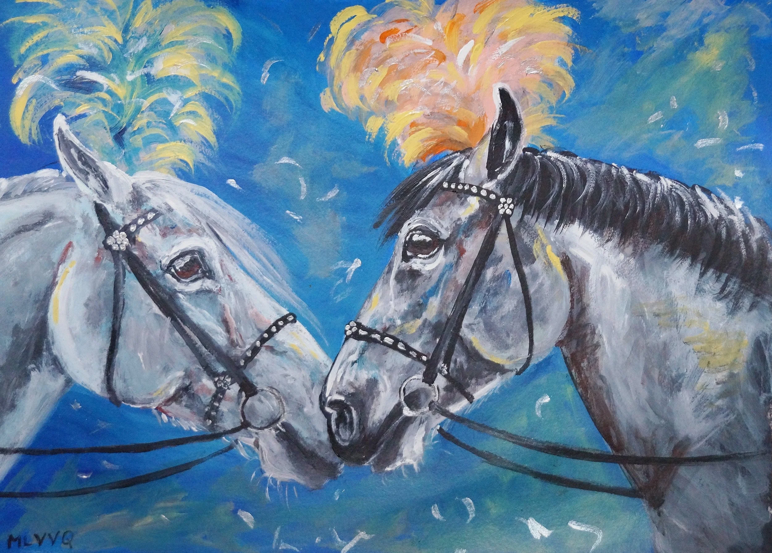 "Circus Horses 1" - 250€