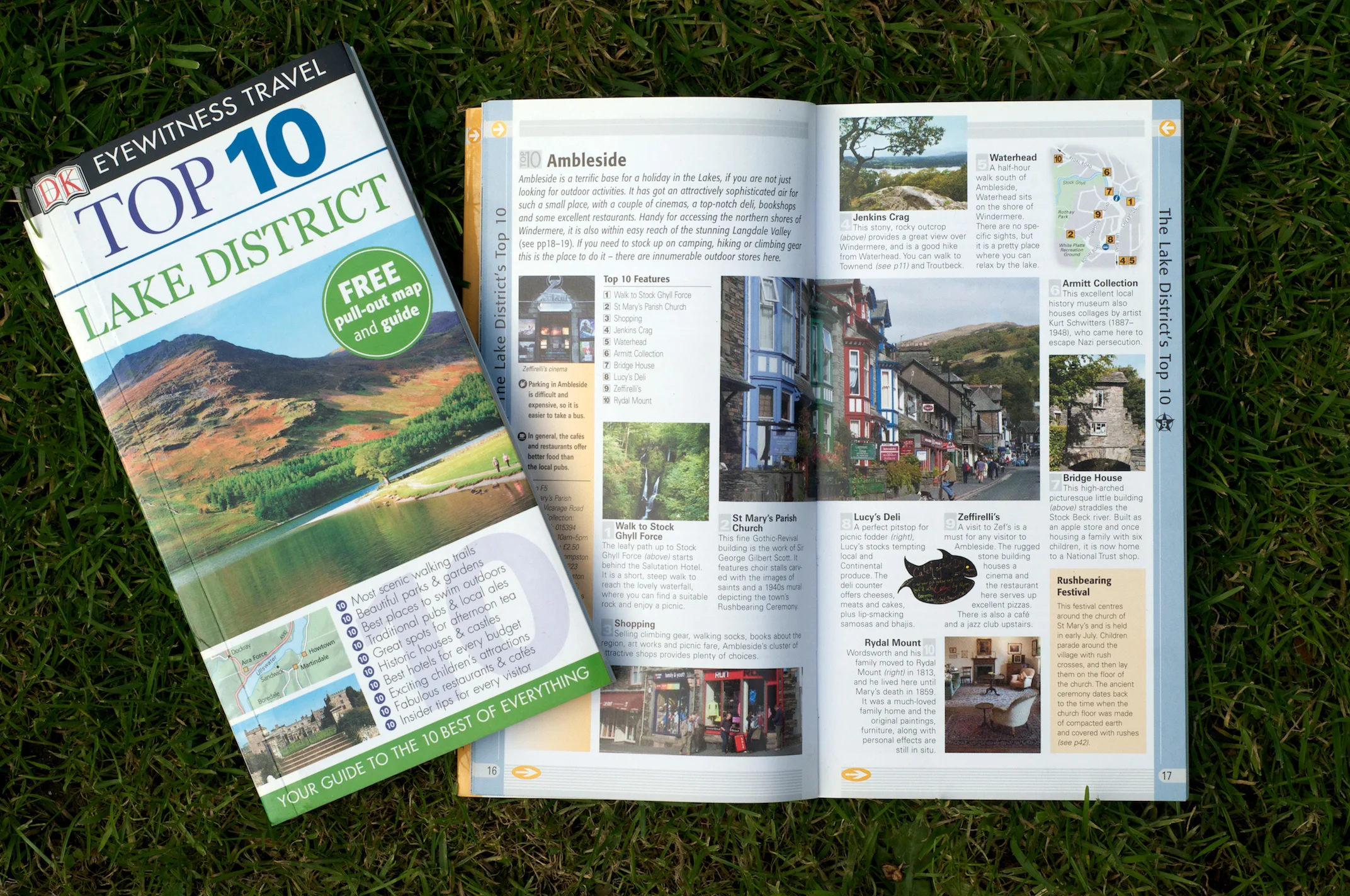 I wrote and photographed DK's Top 10 Lake District guide