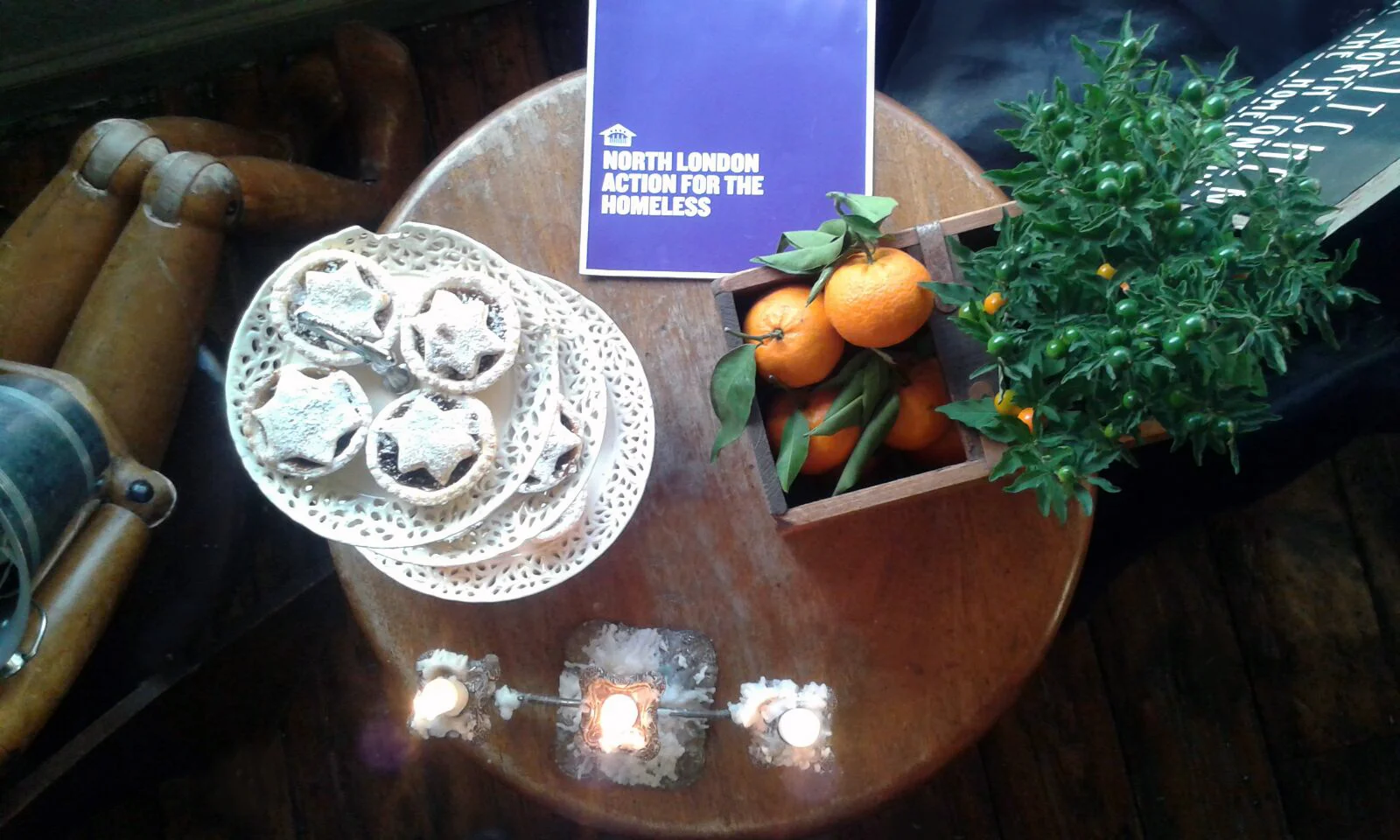 The report at an NLAH Christmas fundraising event