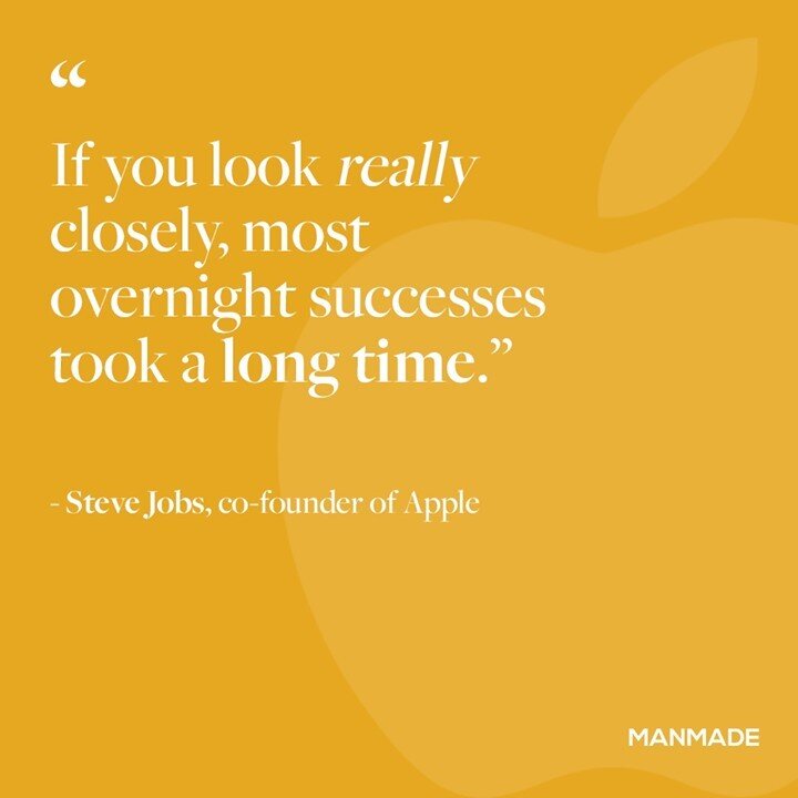 We see someone who has achieved something amazing. But what we don&rsquo;t see is the time and effort they put in before they became that overnight success. The time they took to hone their skill, build their network, research and deal with the mista
