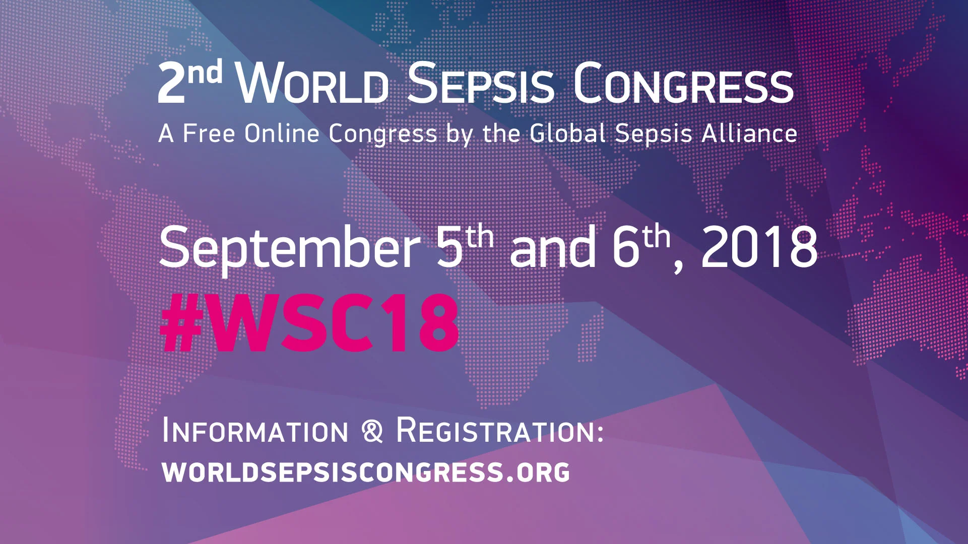 2nd World Sepsis Congress Exactly One Week Away