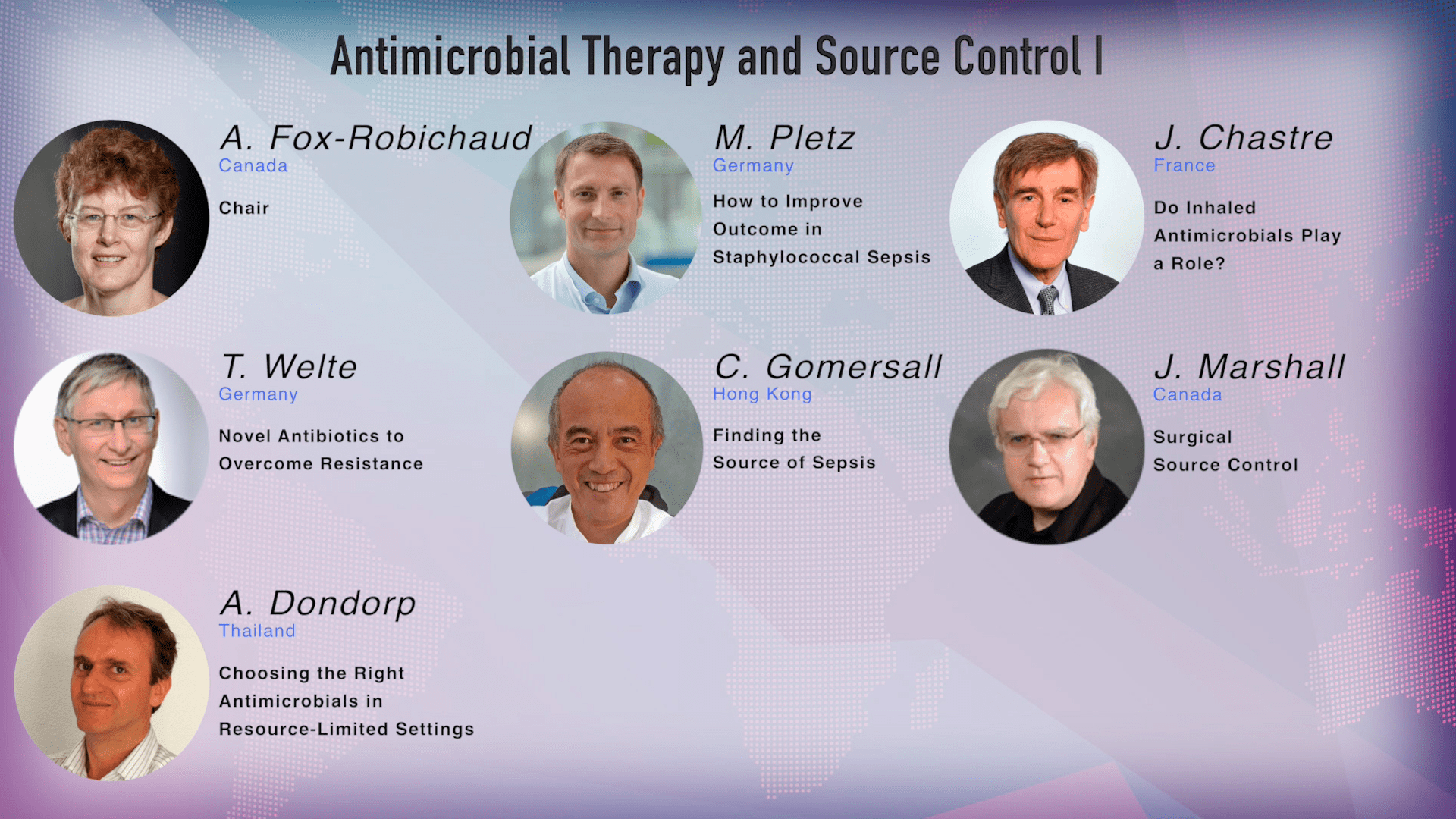 2nd WSC - Antimicrobial Therapy and Source Control I Now Available