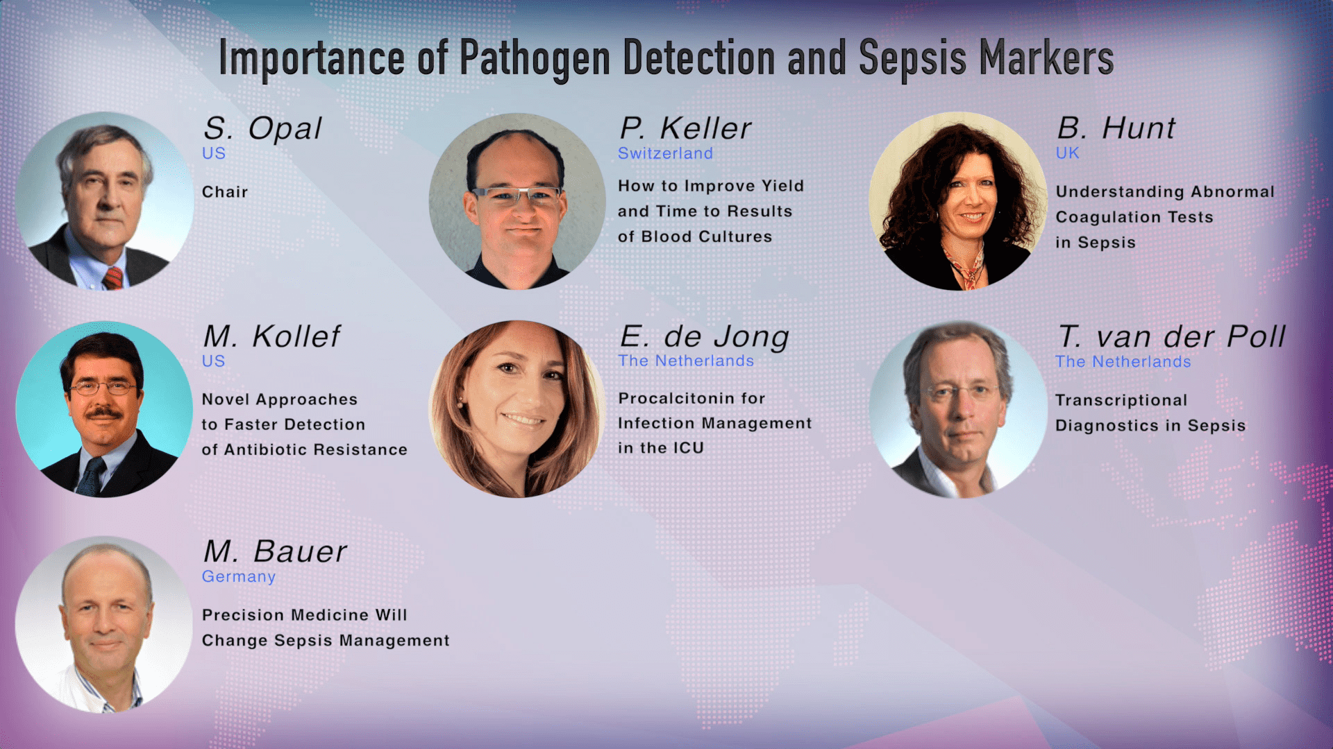 2nd WSC - Importance of Pathogen Detection and Sepsis Markers Now Available
