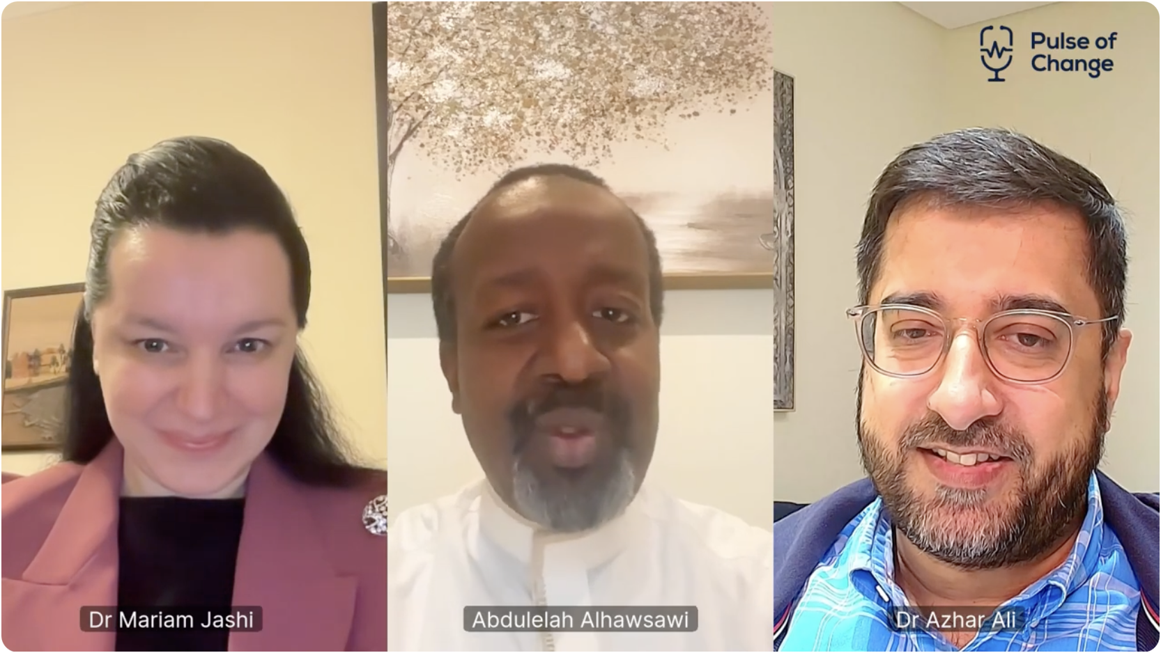 Dr. Mariam Jashi on "The Pulse of Change Podcast" Hosted by Dr. Abdulelah Alhawsawi