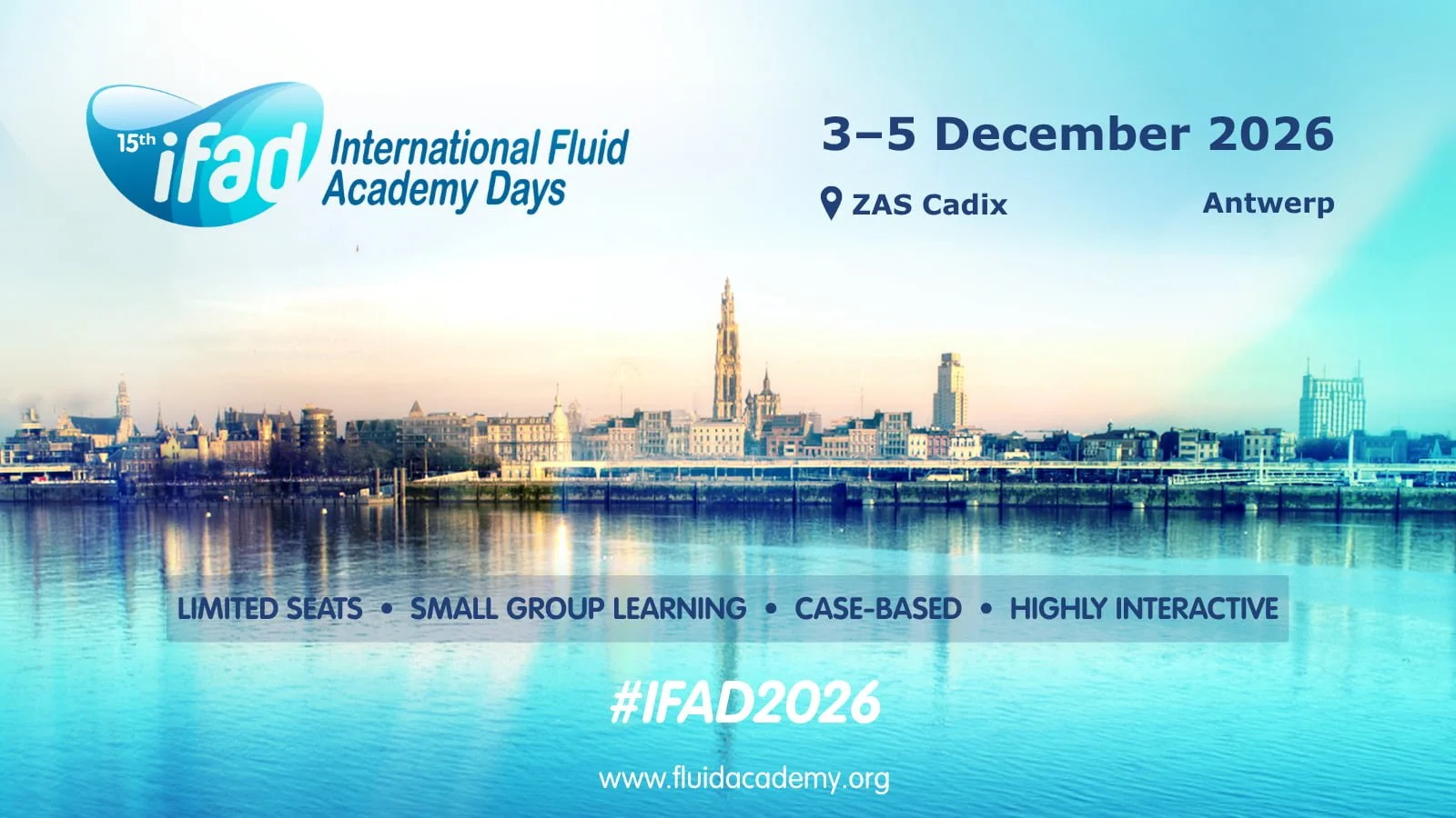 Shaping Fluid Stewardship: IFAD 2026 in Antwerp, December 3-5, 2026