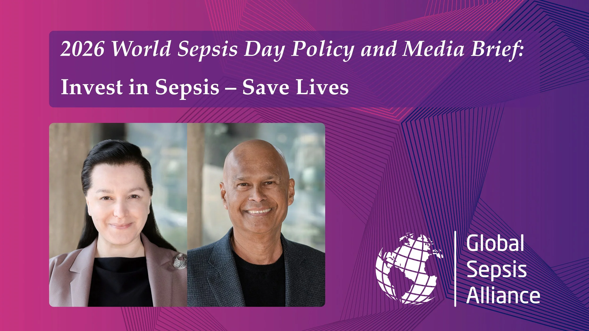 2026 World Sepsis Day –&nbsp;Theme &amp; Policy and Media Brief: Invest in Sepsis – Save Lives