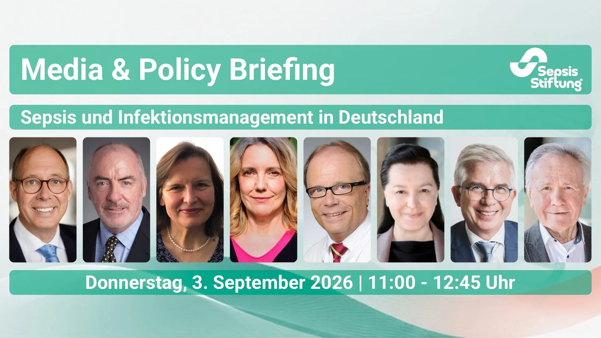 Media &amp; Policy Briefing: Sepsis and Infection Management in Germany – YouTube Livestream This Thursday