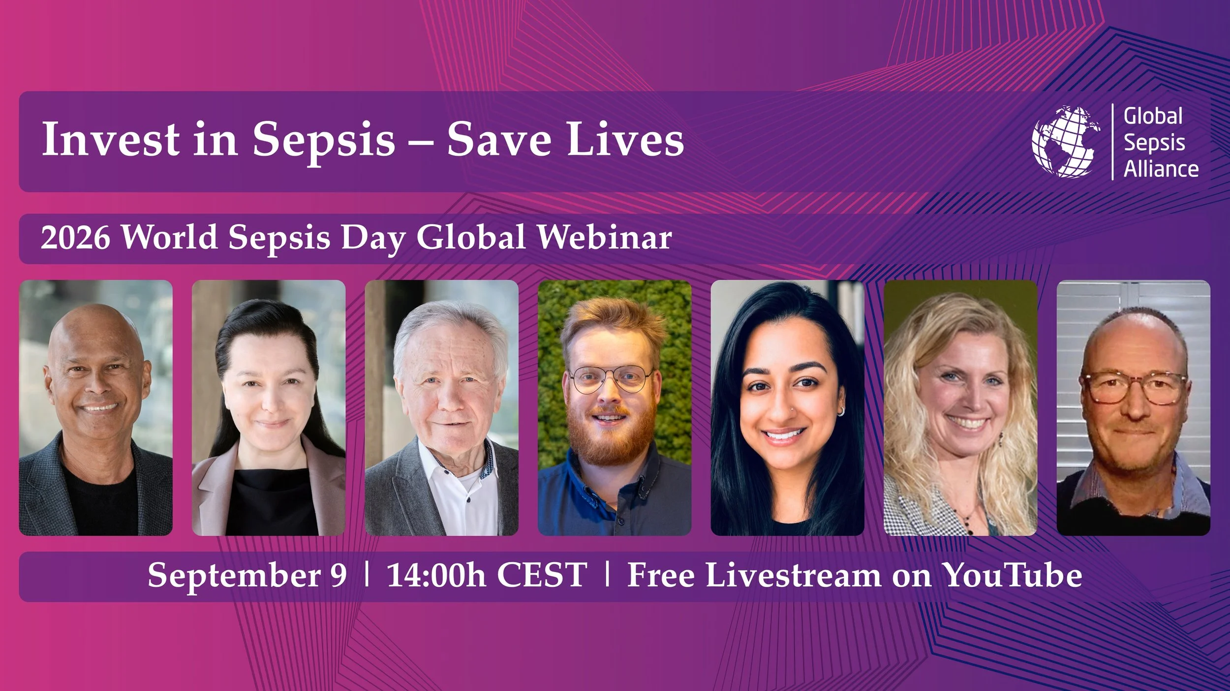 Invest in Sepsis – Save Lives | 2026 World Sepsis Day Global Webinar | September 9 on YouTube