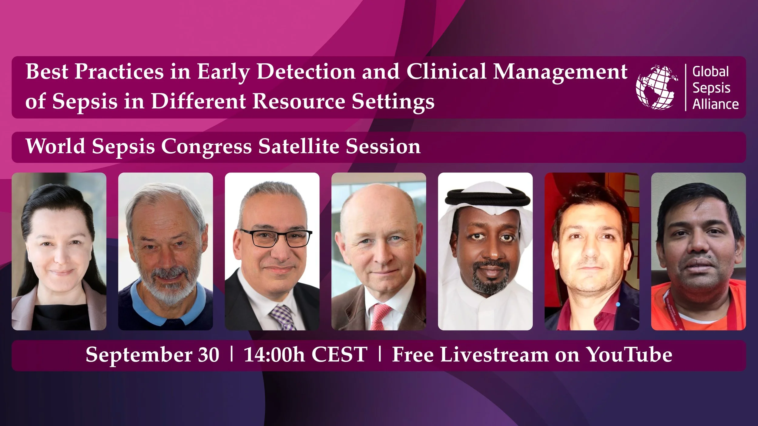 Best Practices in Early Detection and Clinical Management of Sepsis – WSC Satellite Session – September 30
