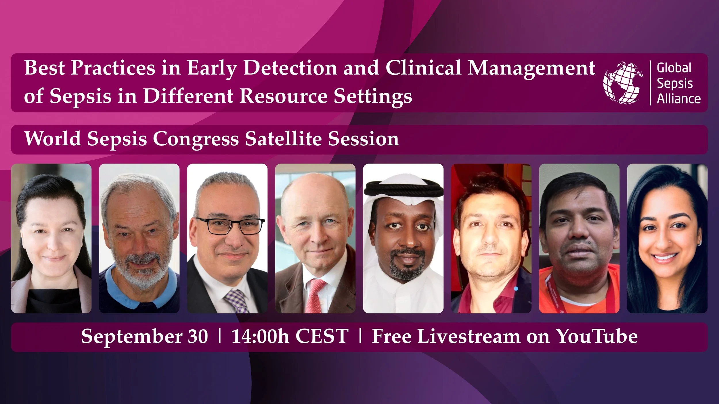 Best Practices in Early Detection and Clinical Management of Sepsis – WSC Satellite Session – September 30