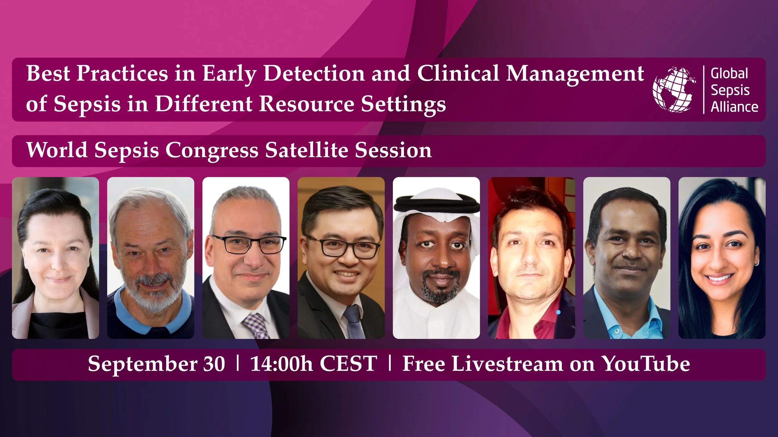 Best Practices in Early Detection and Clinical Management of Sepsis – WSC Satellite Session – September 30