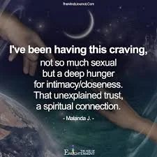 Longing for intimacy