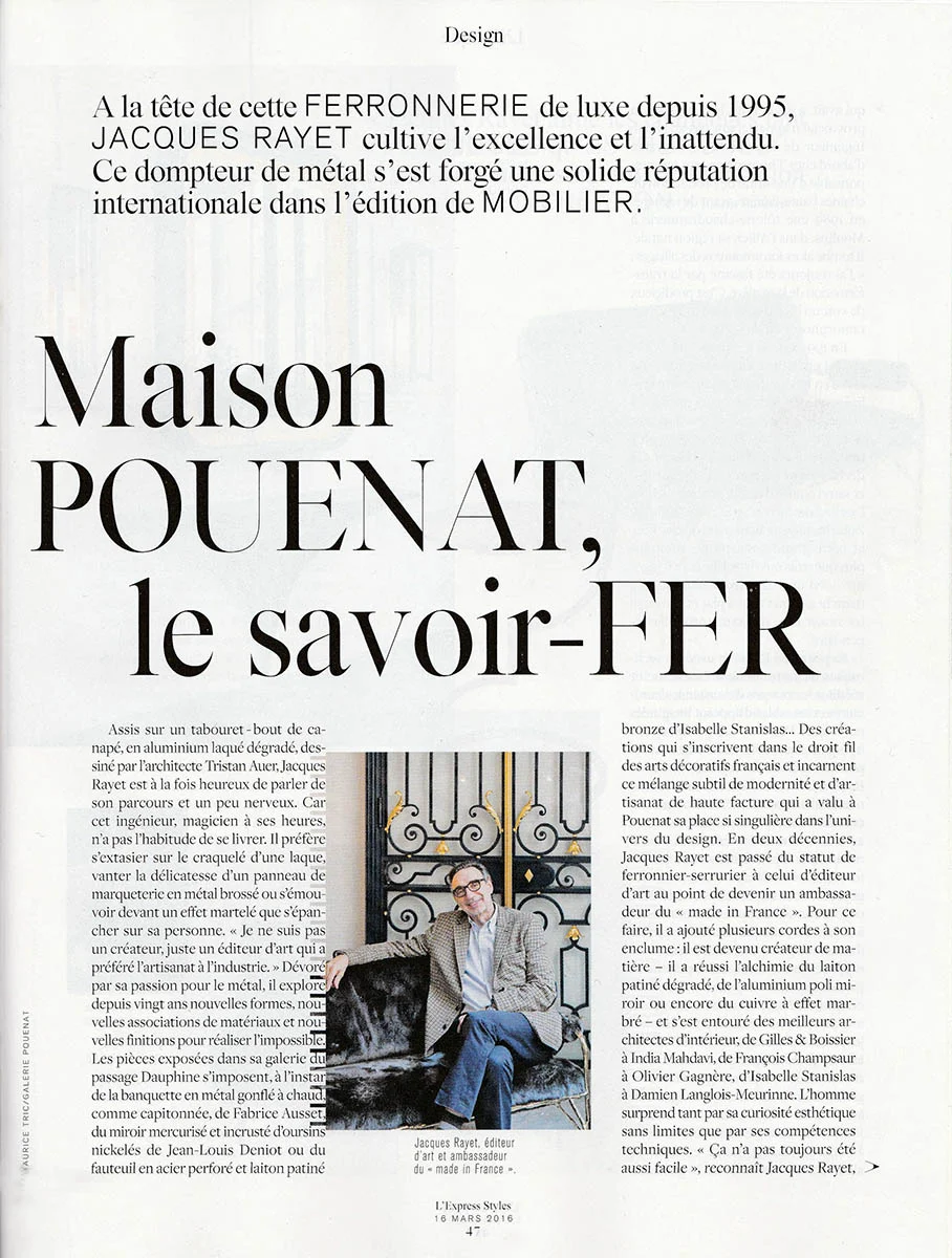 L'Express Styles, Mars 2016