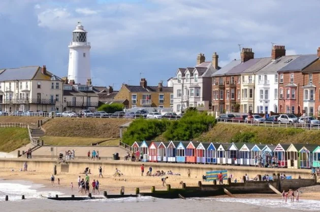 Southwold is a 40 minute drive away and is an attractive seaside town.