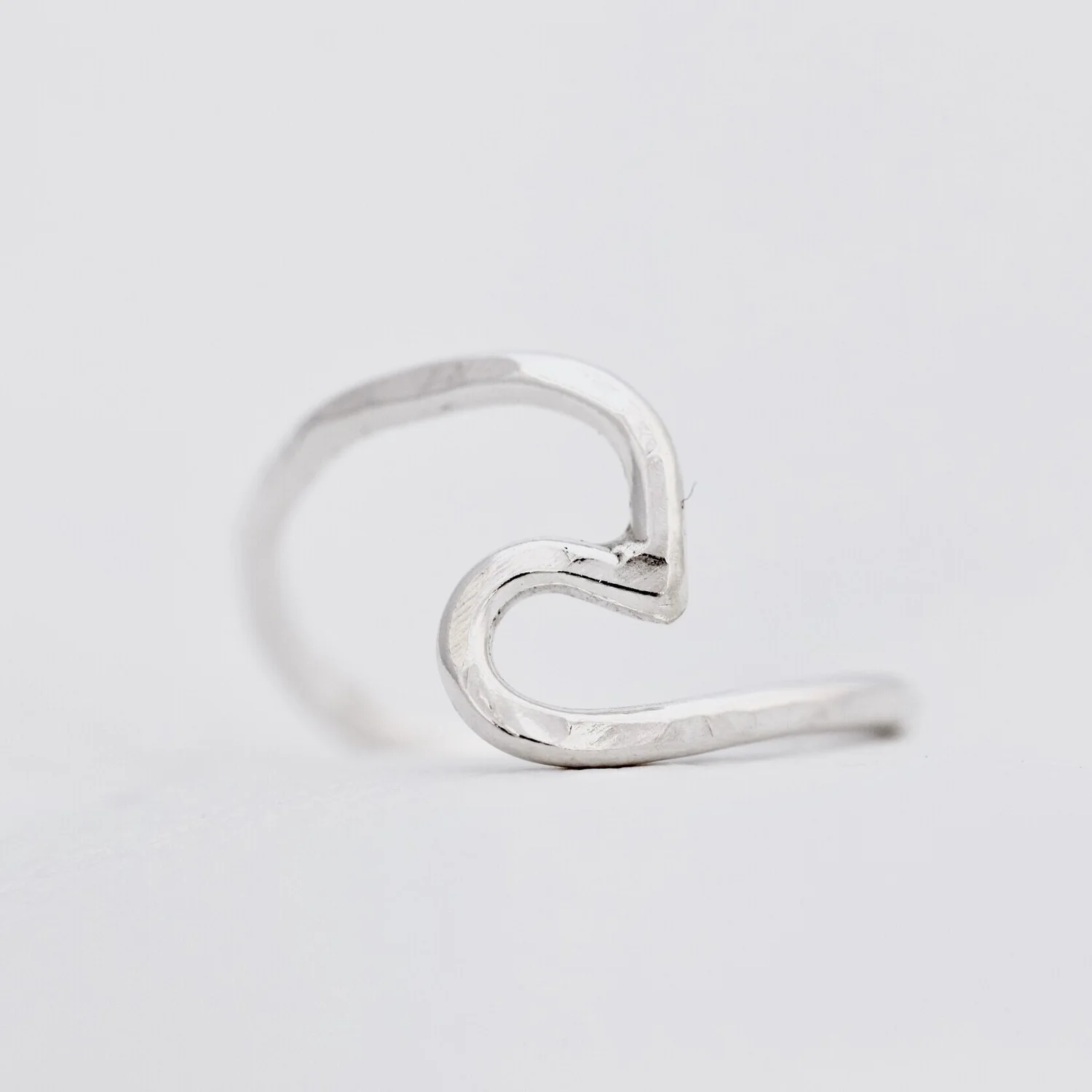 Wave Ring \u2022 Sterling Silver