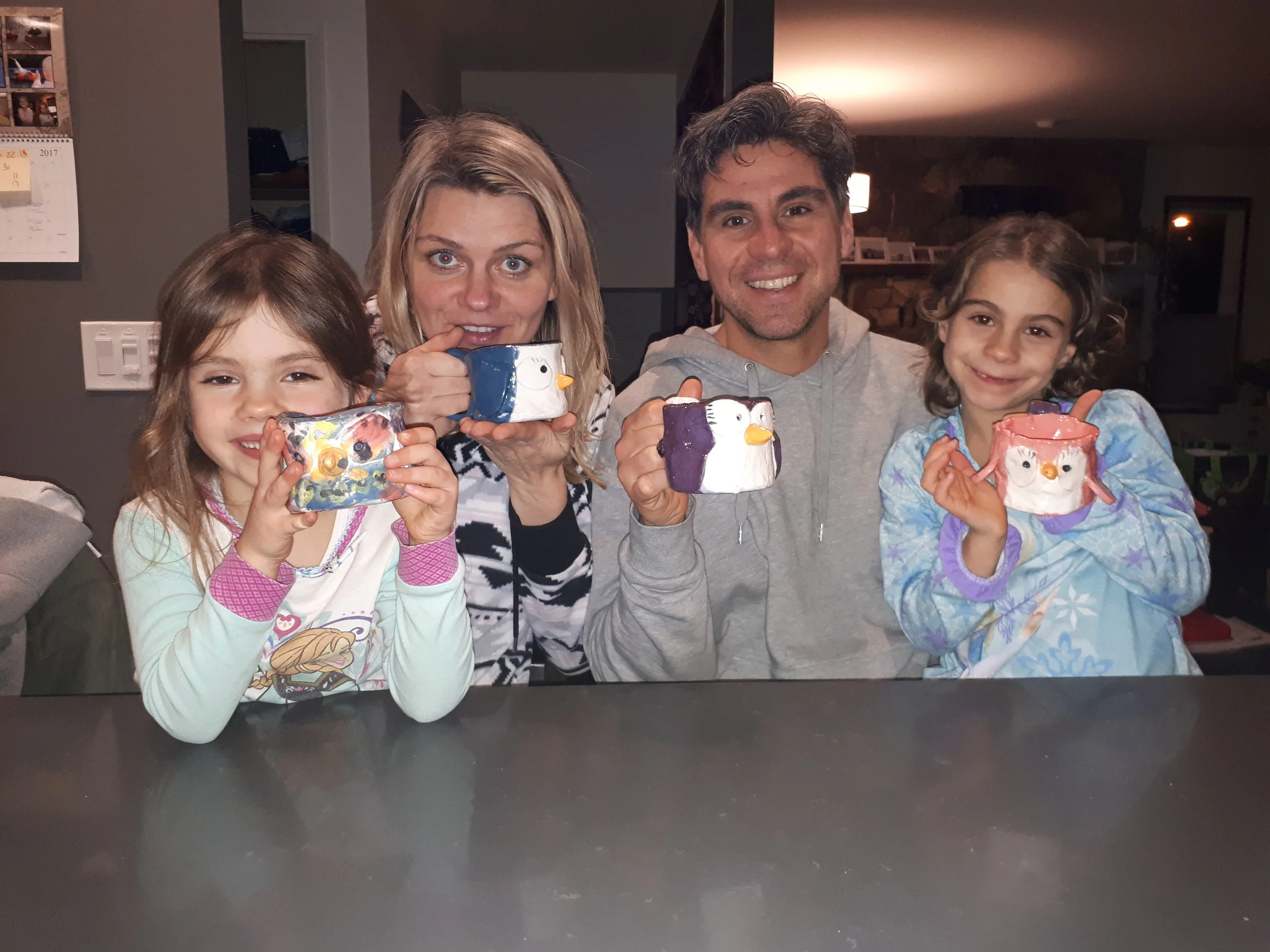 4 Cats Outing Penguin Mugs - Finished Product !!.jpg