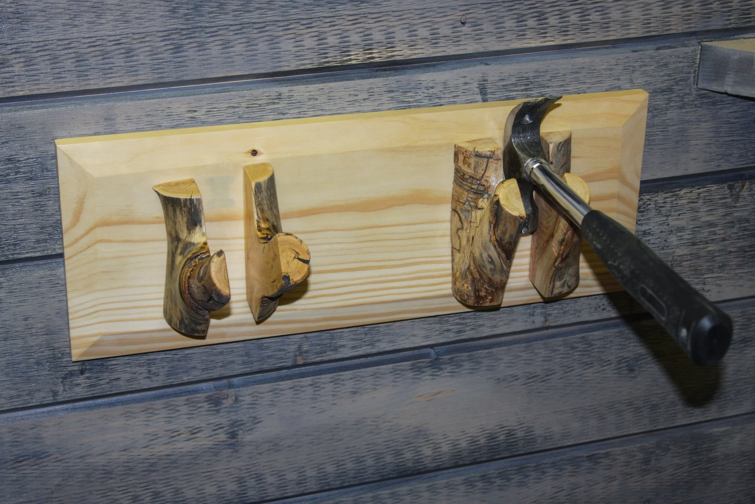 The magnets that hold the skis to the rack are strong enough to hold a hammer. 