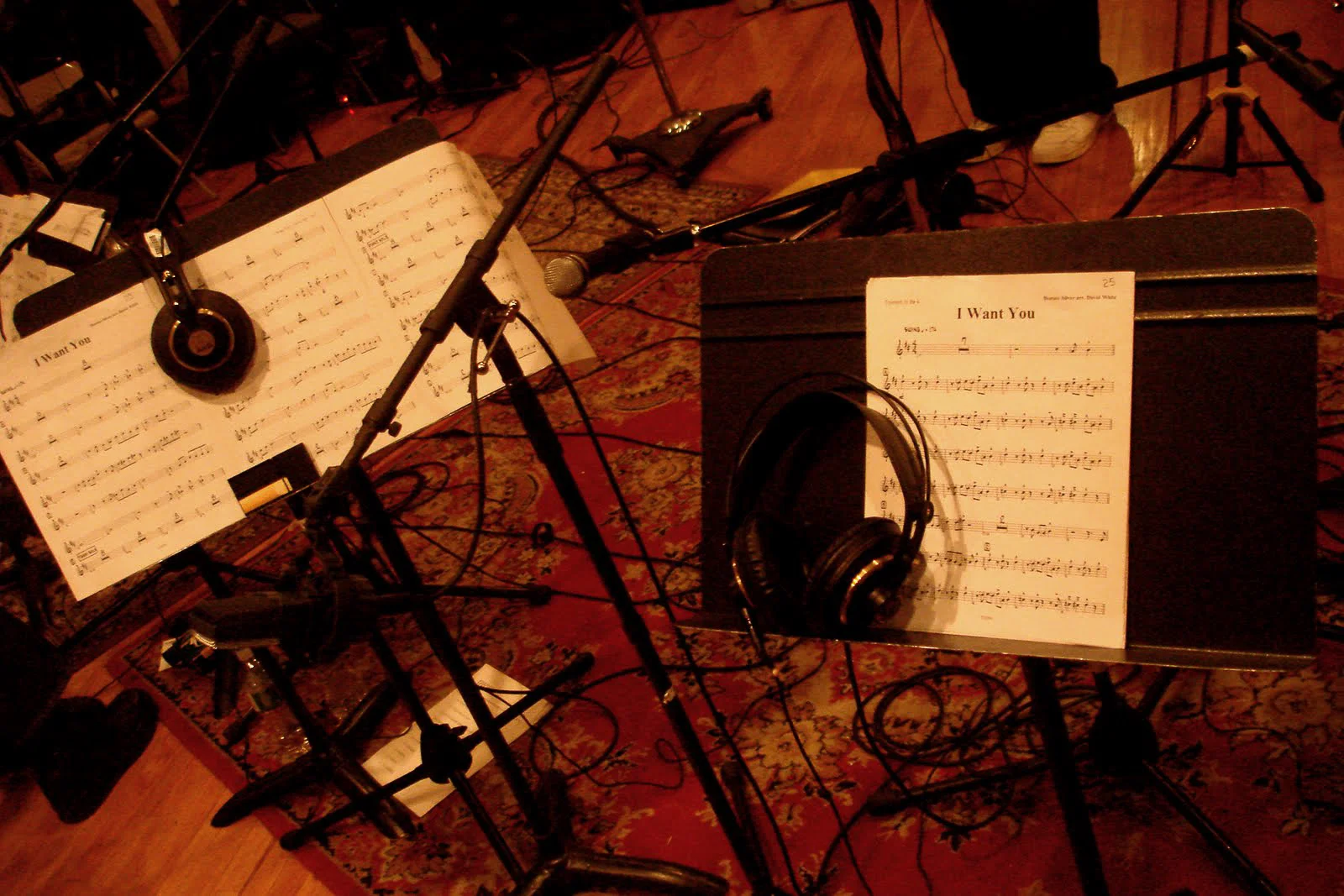  Pre-recording. David White Jazz Orchestra. Flashpoint. Mister Shepherd Records (MSR-10614). Recording session at Skyline Studios, New York, NY. 2010.   