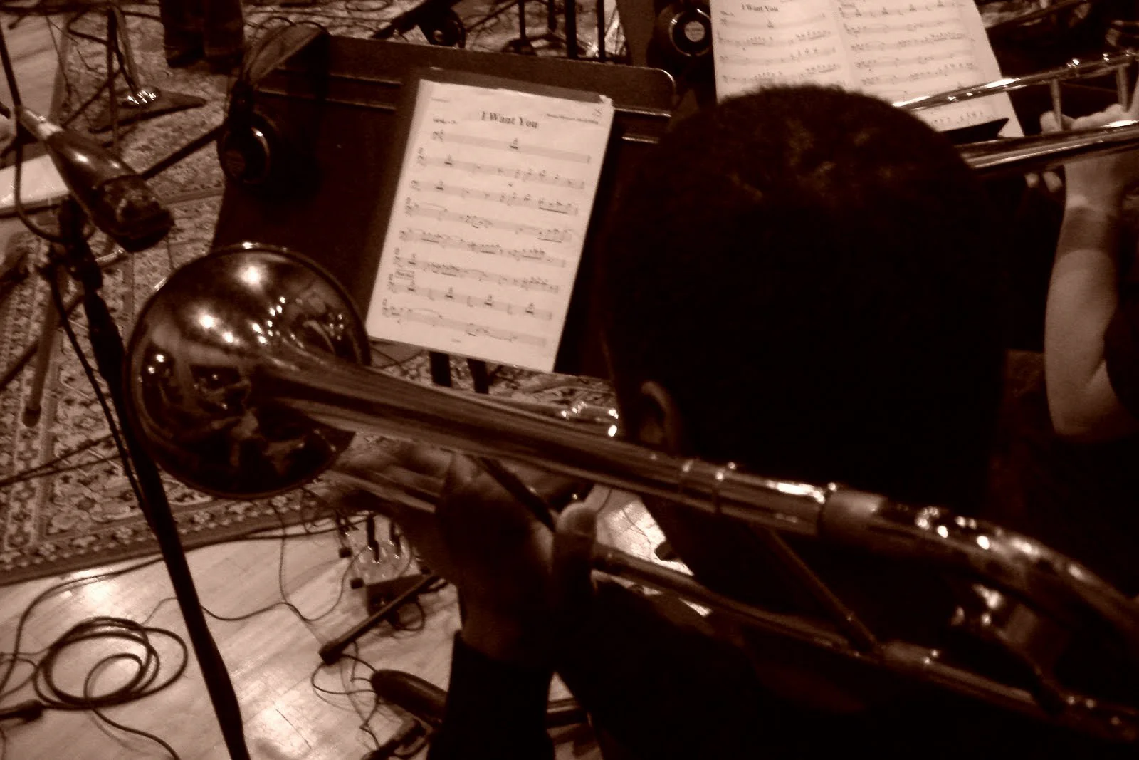  Barry Cooper, trombone. David White Jazz Orchestra. Flashpoint. Mister Shepherd Records (MSR-10614). Recording session at Skyline Studios, New York, NY. 2010.   