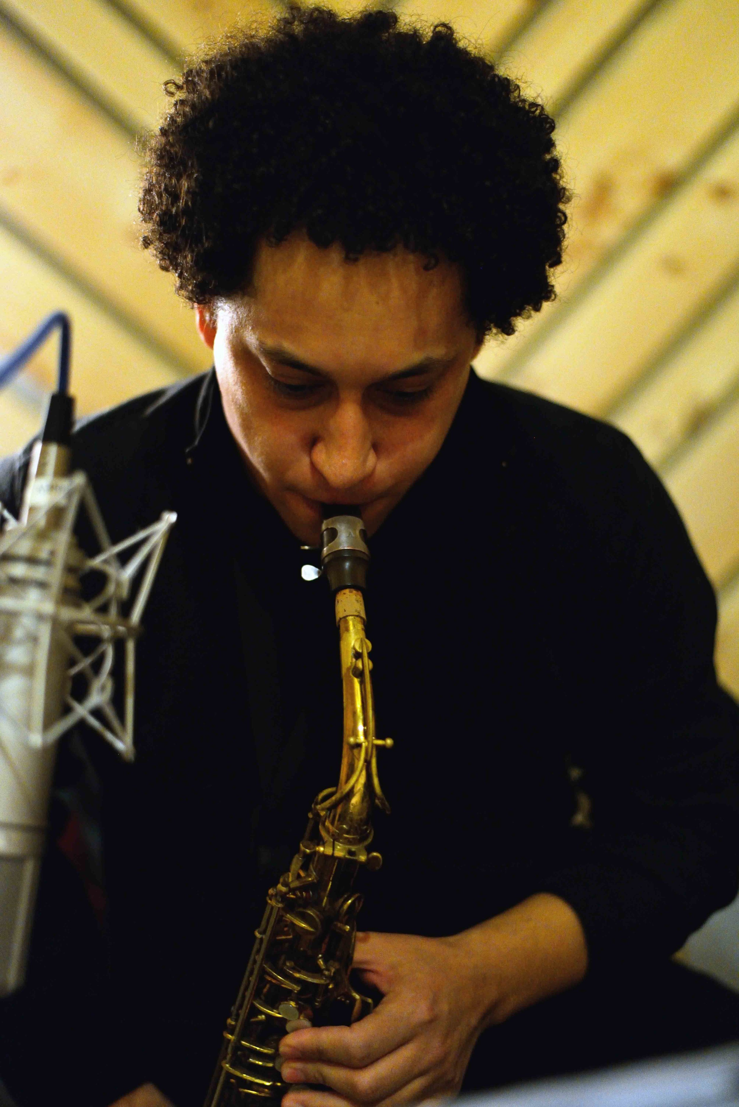 Omar Daniels - alto saxophone