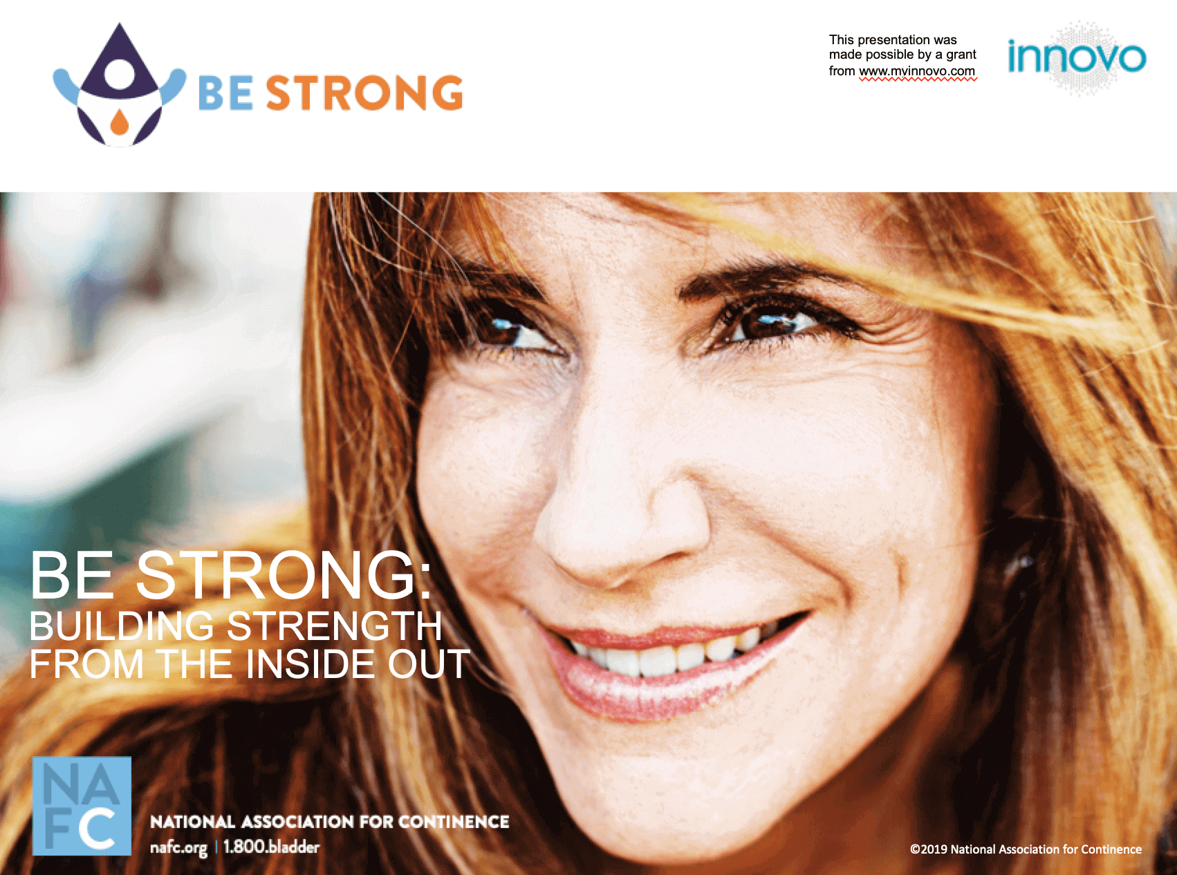 BE STRONG PRESENTATION KITS