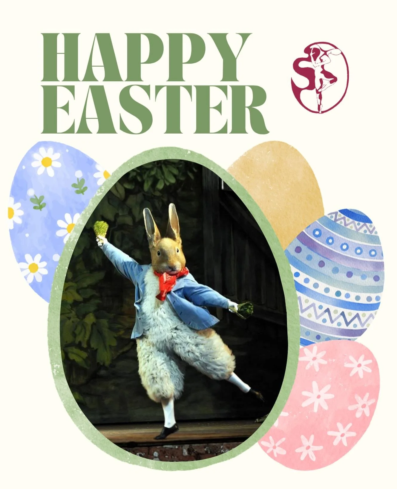 Have a wonderfully &ldquo;hoppy&rdquo; Easter! 🐣 
Please note that there will be NO CLASSES Friday April 3rd, Saturday April 4th or Sunday April 5th. We will see you back in the studio on Monday April 6th! 🌸