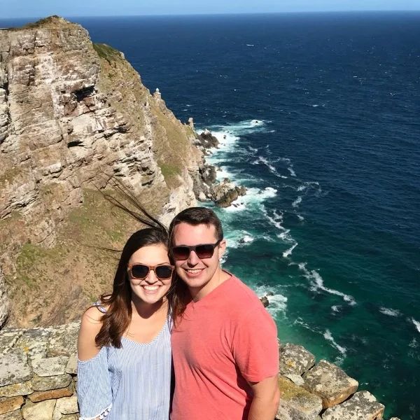 Cape of Good Hope, where the Indian ocean meets the atlantic
