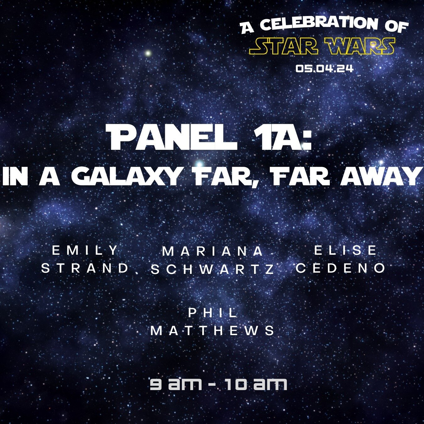 In anticipation of this year&rsquo;s conference, this month we&rsquo;ll be spotlighting the dynamic set of panels and keynotes we&rsquo;ll be hosting this year, starting with Panel 1A: In a Galaxy Far, Far Away, which will be taking place online/in-p