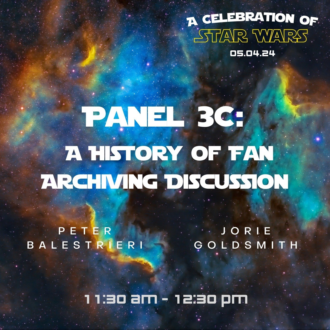 Panel 3C will be speaking on &ldquo;A History of Fan Archiving Discussion,&rdquo; taking place in Room 804 from 11:30 am - 12:30 pm in Room 804!