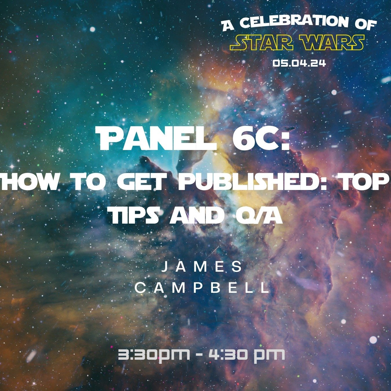 We&rsquo;re thrilled to be welcoming James Campbell from Intellect Books who will be speaking on &ldquo;How to get published: Top Tips and Q&amp;&rdquo; in Room 804 from 3:30 pm - 4:30 pm!