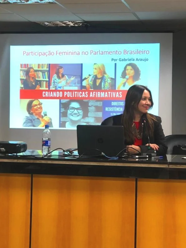 Participação de Gabriela Araujo no Seminário "Direitos Humanos: Resistência aos Retrocessos" , na OAB-SP